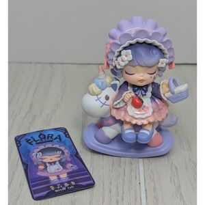 Flora Secluded Garden Startled Dream blind box figure card Witch Loli unicorn